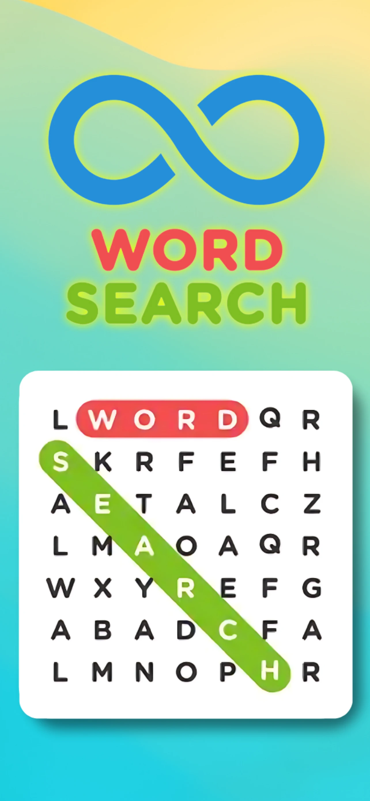Infinite Word Search Puzzles screenshot